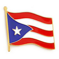 Puerto Rico Flag Pin